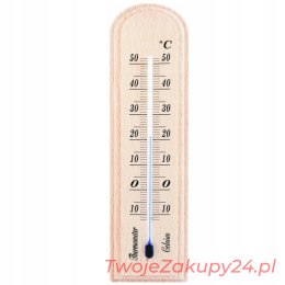 Termometr Pokojowy Terdens 0020 Mały Drewniany