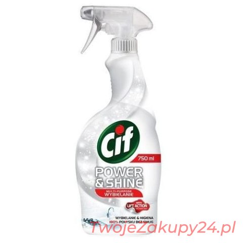 Cif Power Shine Multi-Purpose Wybielanie Spray 750 Ml