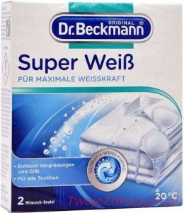 Dr Beckmann Super Weiss Saszetki Wybielające 2X40G