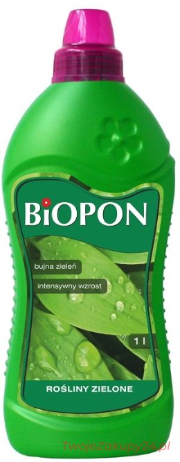 Biopon Nawóz W Płynie Do Roślin Zielonych 1L 