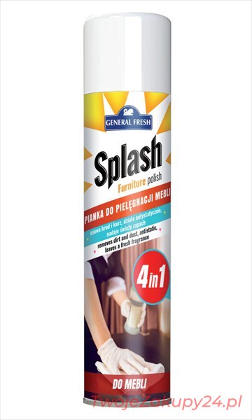 General Fresh Splash Pianka Do Mebli 4In1 300Ml