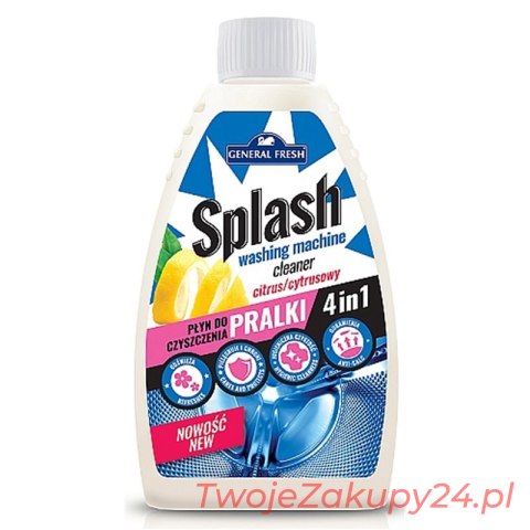 Splash Płyn D/Czyszczenia Pralki 250Ml Cytrynowy