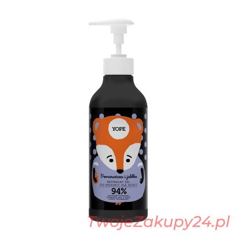 Żel Pod Prysznic Dla Dzieci Pomarańcza I Jabłko 400 Ml
