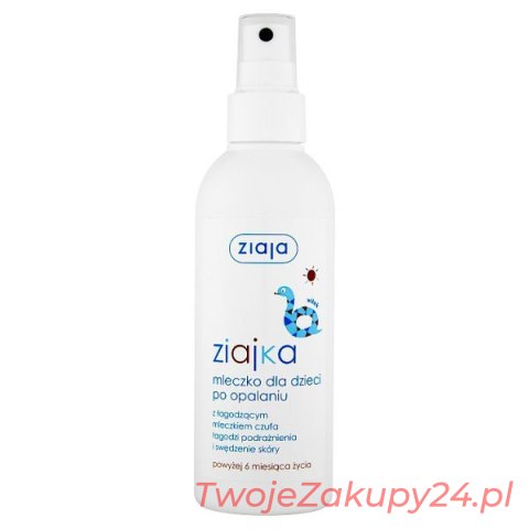 Ziajka, Mleczko Po Opalaniu Dla Dzieci, 170 Ml