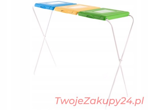 Stojak Worki Śmieci 3 Komorowy Segregacja