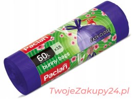 Paclan Worki Bunny Bags Zapachowe 60L 15 Sztuk