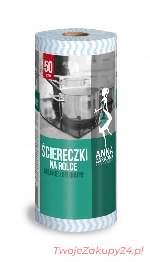 Ściereczki Na Rolce 50 Szt Anna Zaradna