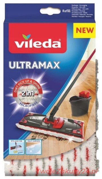 VILEDA MOP PŁASKI WKŁAD ULTRAMAX 35 CM