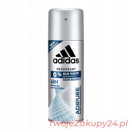 Adidas Adipure Dezodorant 0% Soli Aluminium Męski