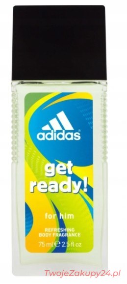 Adidas Men Get Ready Dezodorant Spray Atomizer 75