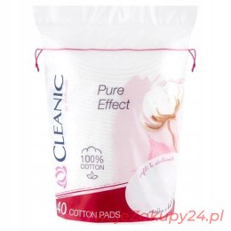 Cleanic Pure Effect Płatki Kosmetyczne Owalne 40 S