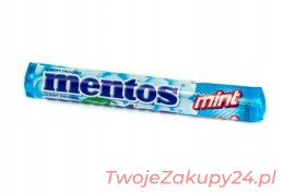 Cukierki Mentos Mint 38G Rozpuszczalne Dropsy