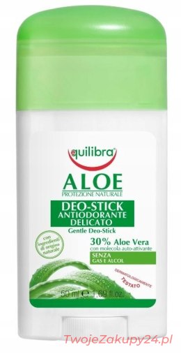 Equilibra Aleosowy Dezodorant W Sztyfcie Aloe Vera