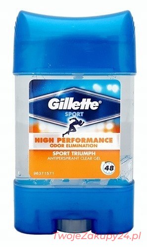 Gillette Antyperspirant Sport Triumph W Żelu 70Ml