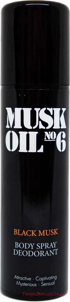 Gosh Black Musk Oil Dezodorant W Sprayu 150 Ml