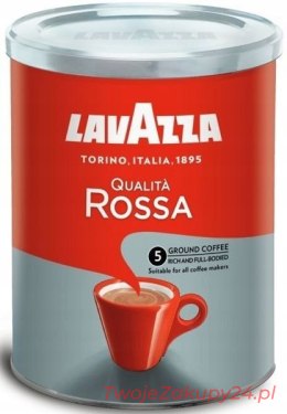 Kawa Mielona Lavazza Qualita Rossa 250G Puszka