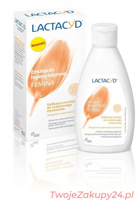 Lactacyd Femina Emulsja Do Codziennej Higieny Inty