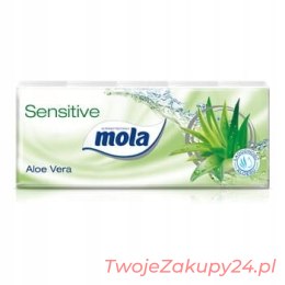 Mola Chusteczki Sensitive Aloe Vera 10X10