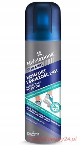 Nivelazione Men Dezodorant Do Butów, 180Ml