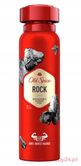 Old Spice Rock Antyperspirant Deo Spray 150Ml