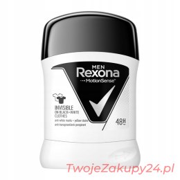 Rexona Men Antyperspirant Invisible Black White 50