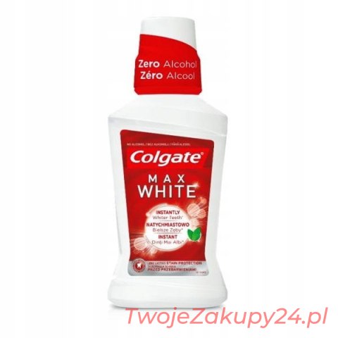 Colgate Płyn Do Płukania Ust Max White 500Ml