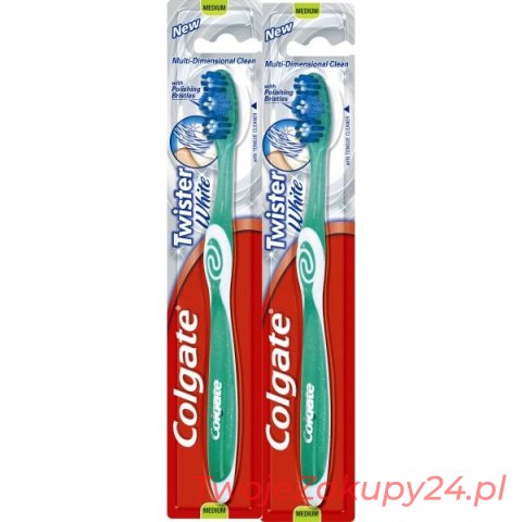 Colgate Szczoteczka Do Zębów Twister Fresh Medium