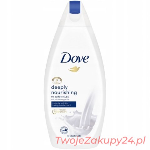 Dove Deeply Nourishing Żel Pod Prysznic 500Ml Xl