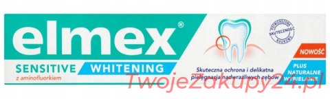 Elmex Sensitive Whitening Pasta Do Zębów 75Ml