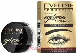 Eveline Eyebrow Pomade Pomada Do Brwi Dark Brown