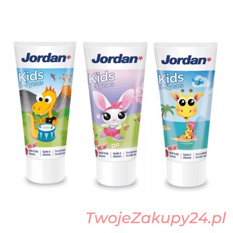 Jordan Pasta Do Zębów 50Ml Kids 0-5