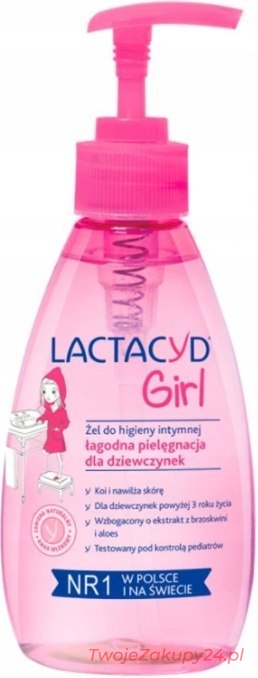 Lactacyd Girl Żel Do Higieny Intymnej Dziewczynek