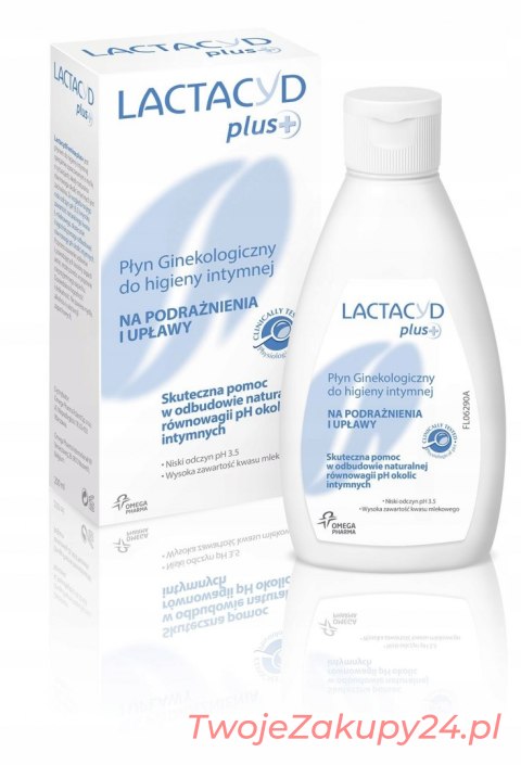 Lactacyd Plus Płyn Ginekologiczny 200 Ml.