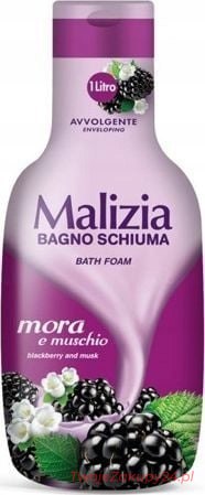 Malizia Jeżyna I Piżmo Włoski Płyn Do Kąpieli 1L