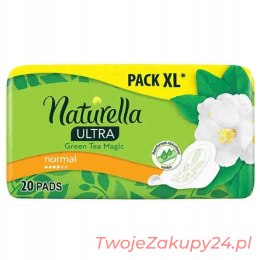 Naturella Ultra Normal Green Tea Podpaski Ze Skrzy