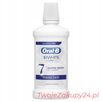 Oral-B 3D White Luxe Perfection Płyn Do Płukania U