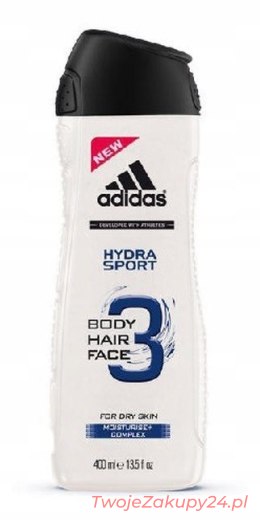 Adidas Hydra Sport Żel Pod Prysznic 3In1 400 Ml