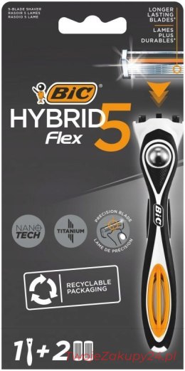 Bic System Maszynka Do Golenia Hybrid Flex 5 Blist