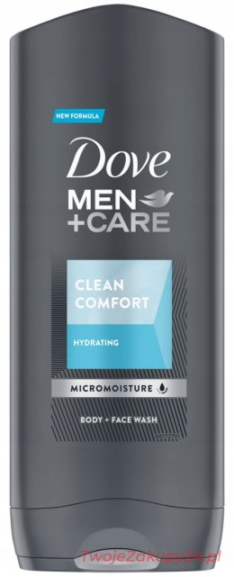 Dove Men Care Clean Comfort Żel Prysznic 400Ml Xl
