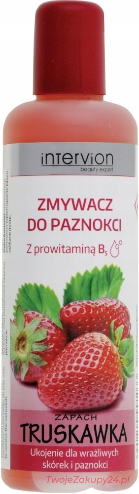 Inter-Vion Zmywacz Do Paznokci Truskawka 150Ml