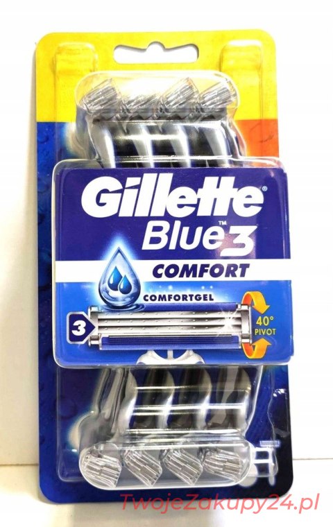 Maszynki Gillette Blue 3 8 Sztuk