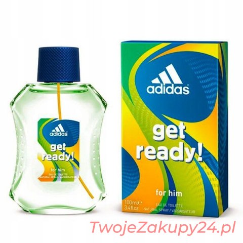 Perfumy Męskie Get Ready! Adidas Edt 100 Ml