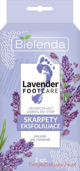 Bielenda Lavender Footcare Skarpety Złuszczające