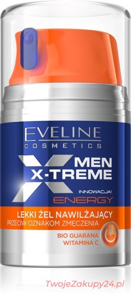 Eveline Men X-Treme Energy 50Ml Lekki Żel