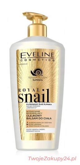 Eveline Royal Snail Olejkowy Balsam Do Ciała 350Ml
