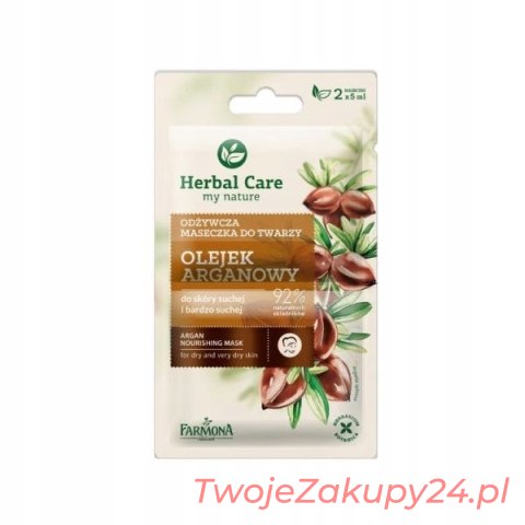 Herbal Care Odżywcza Maseczka Do Twarzy 10Ml