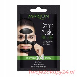 Marion Maska Czarna Peel Off Z Aktywnym Węglem