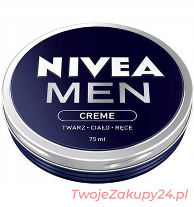 Nivea Men Krem Do Twarzy, Ciała I Rąk 75 Ml
