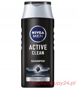 Nivea Men Szampon Active Clean 400Ml