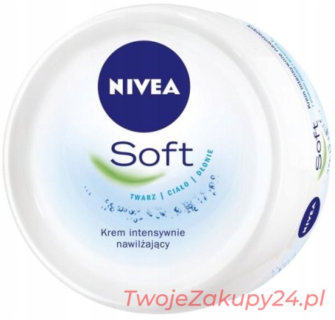 Nivea Soft Krem Intensywnie Nawilżający 100Ml